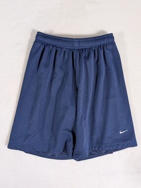 ❤️ Nike Navy Blue Athletic Shorts Kids Size Medium